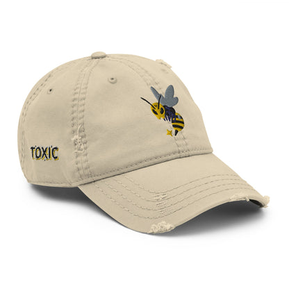 Beesmoove toxic Distressed Dad Hat - Beesmoove