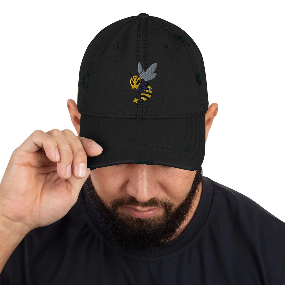 Beesmoove toxic Distressed Dad Hat - Beesmoove 