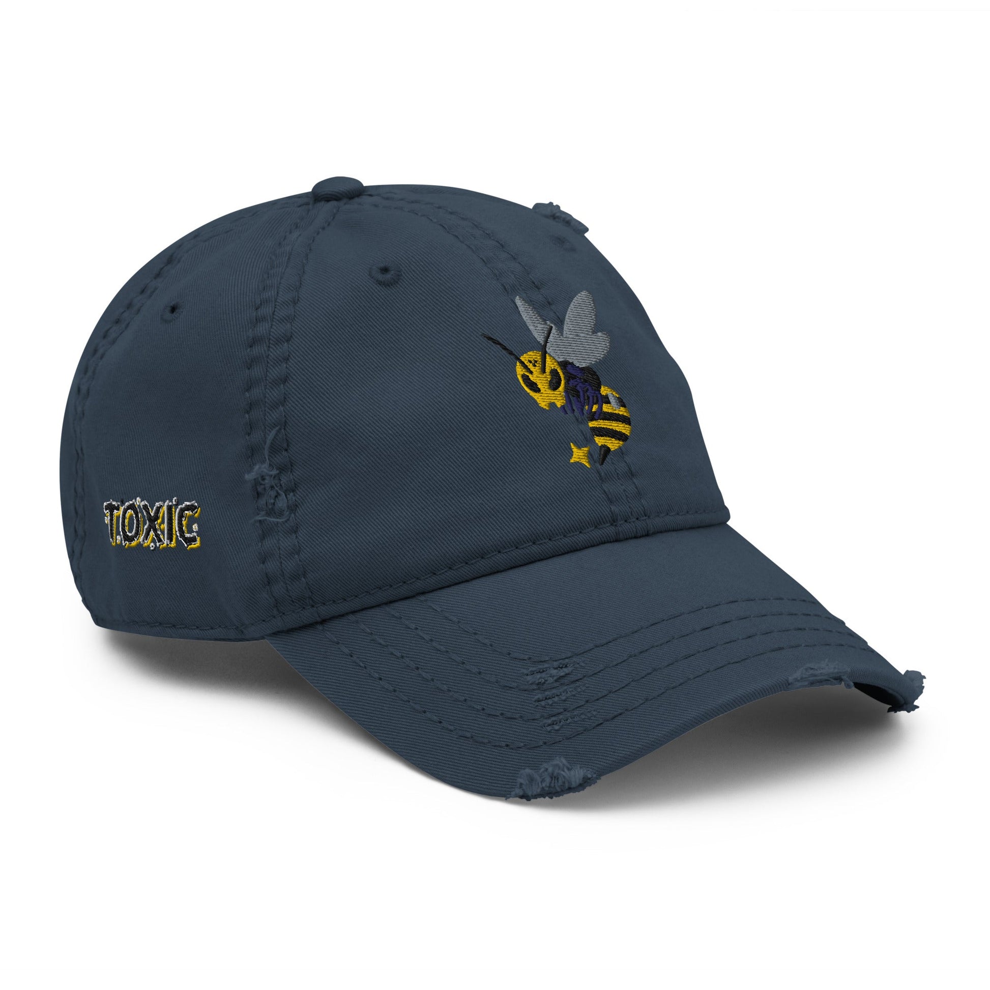 Beesmoove toxic Distressed Dad Hat - Beesmoove