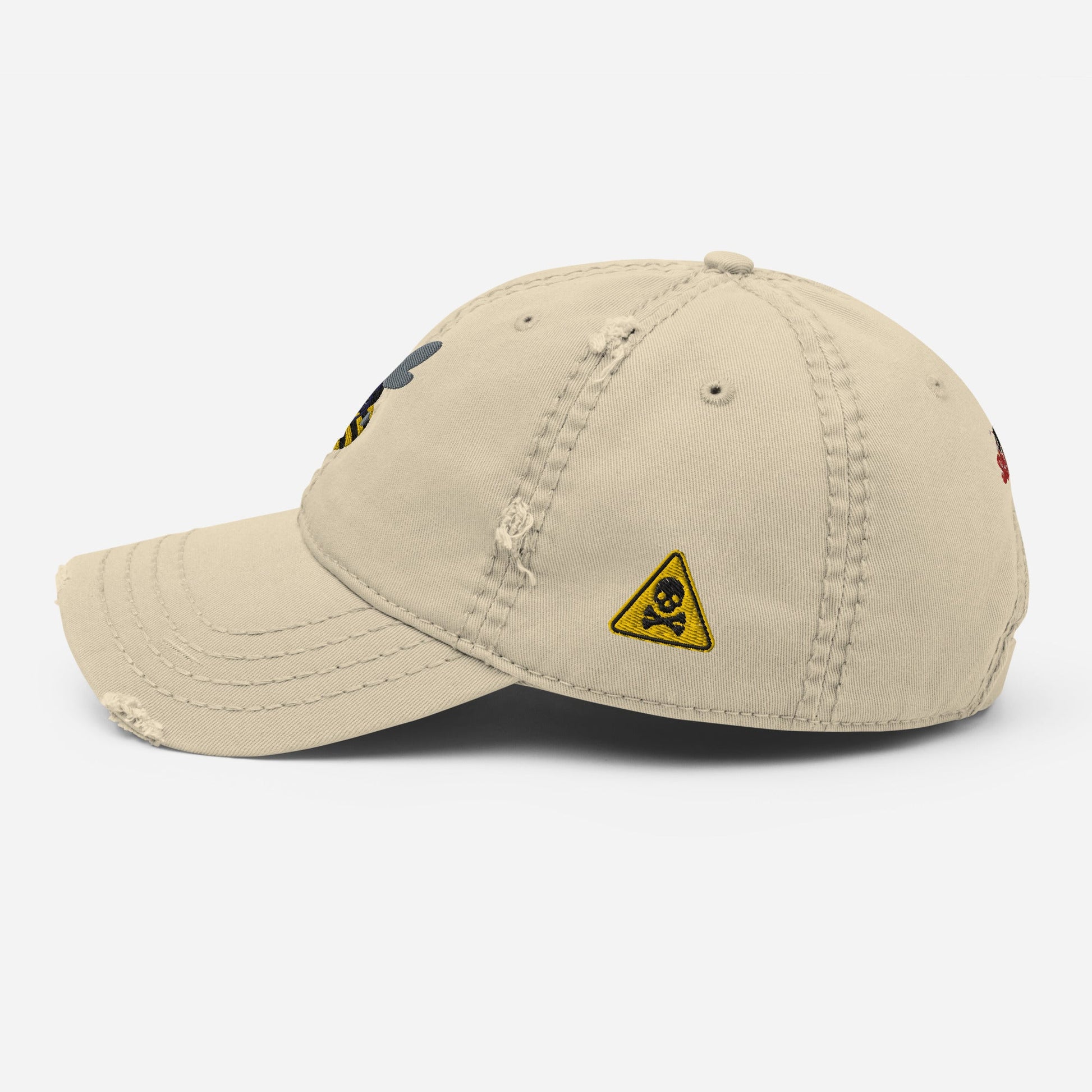 Beesmoove toxic Distressed Dad Hat - Beesmoove