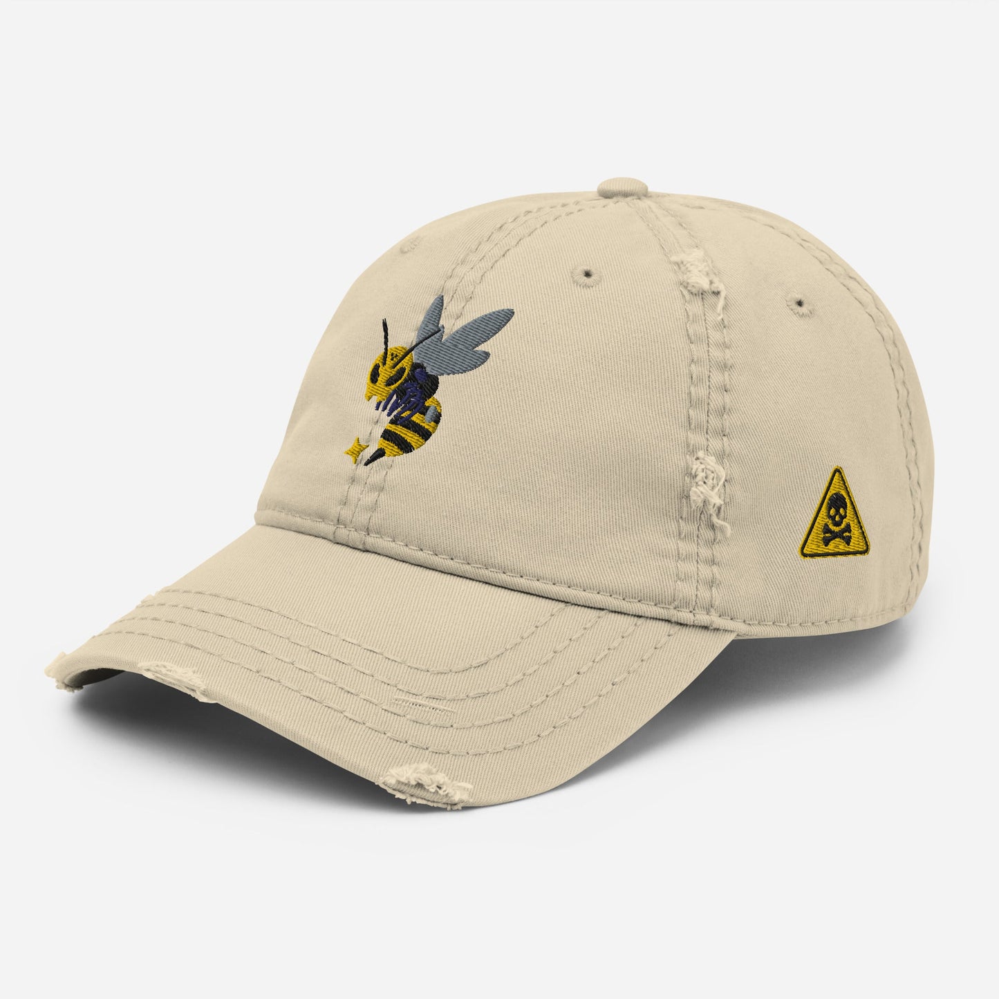 Beesmoove toxic Distressed Dad Hat - Beesmoove