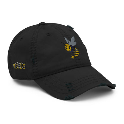 Beesmoove toxic Distressed Dad Hat - Beesmoove