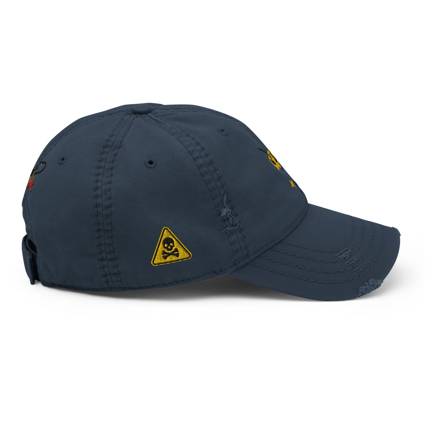 Beesmoove toxic Distressed Dad Hat - Beesmoove