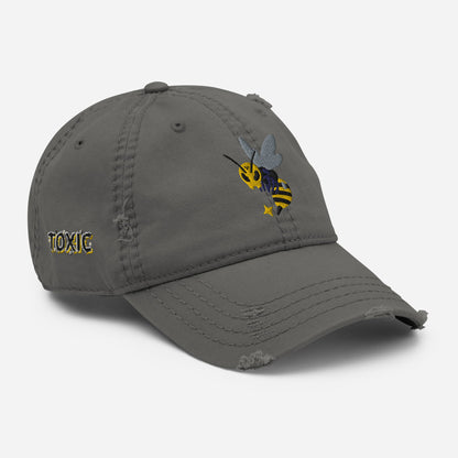 Beesmoove toxic Distressed Dad Hat - Beesmoove