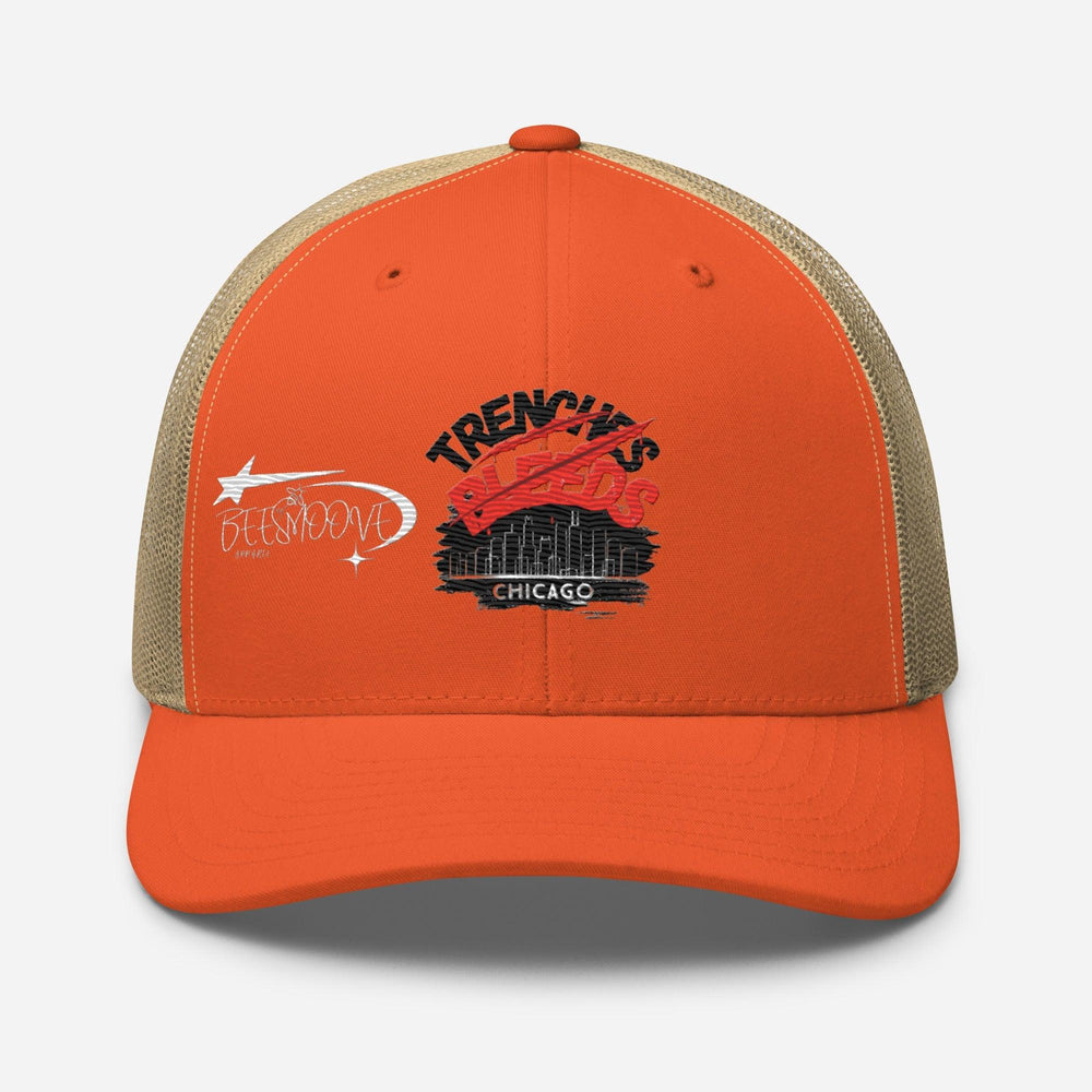 Beesmoove trenches bleeds all star famous Trucker Cap - Beesmoove 