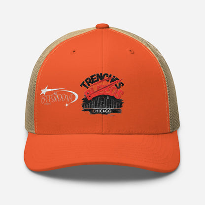 Beesmoove trenches bleeds all star famous Trucker Cap - Beesmoove