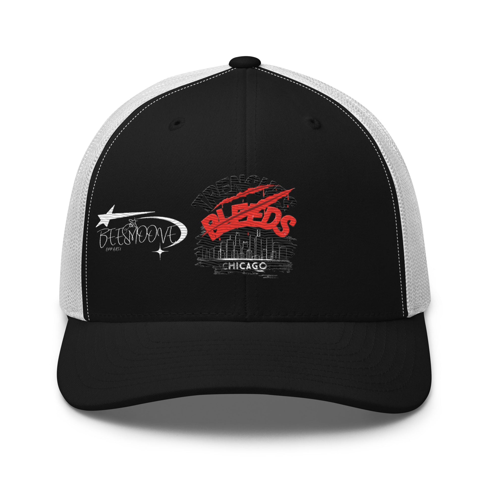 Beesmoove trenches bleeds all star famous Trucker Cap - Beesmoove