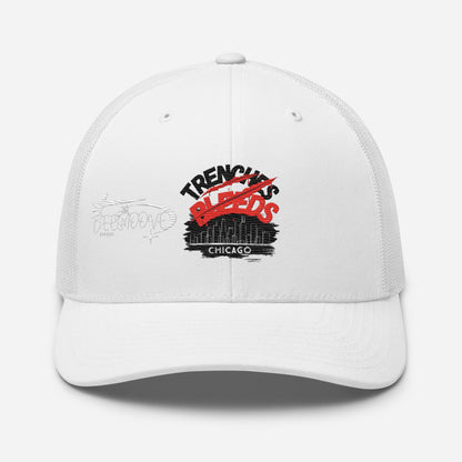 Beesmoove trenches bleeds all star famous Trucker Cap - Beesmoove