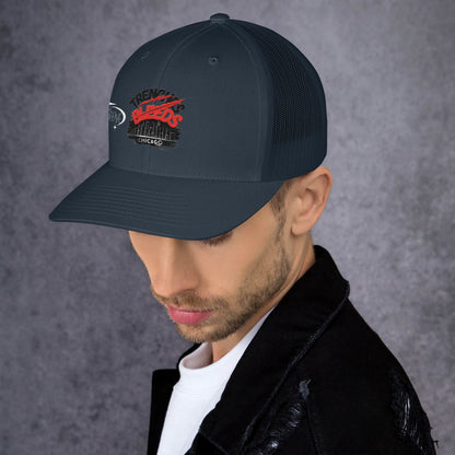 Beesmoove trenches bleeds all star famous Trucker Cap - Beesmoove