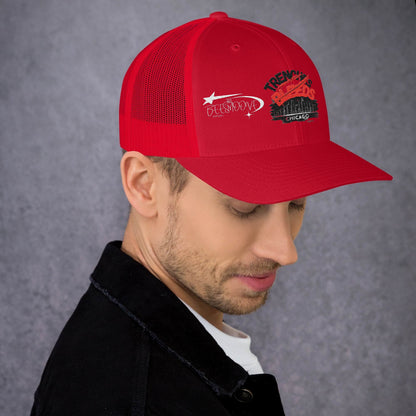 Beesmoove trenches bleeds all star famous Trucker Cap - Beesmoove