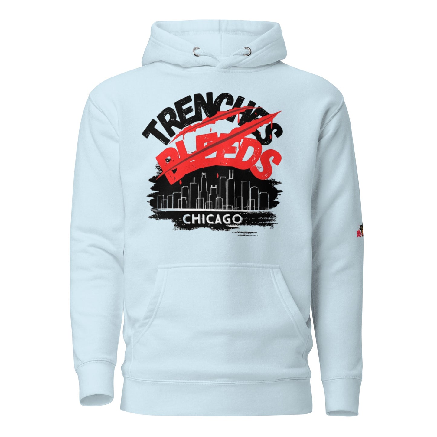 Beesmoove trenches bleeds Unisex Hoodie - Beesmoove