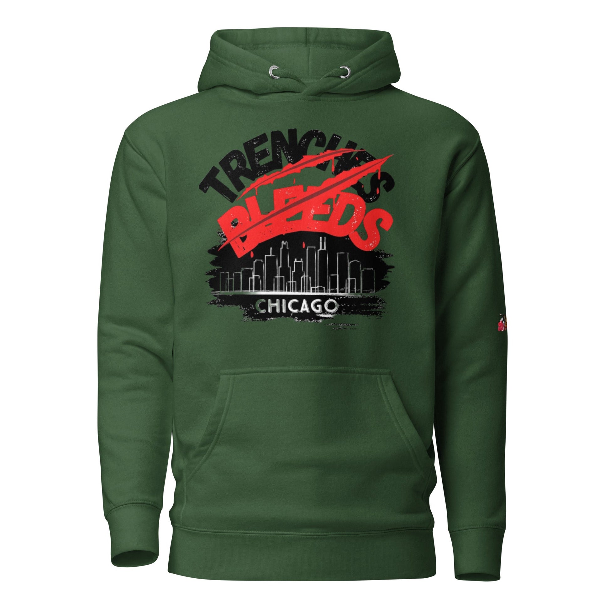 Beesmoove trenches bleeds Unisex Hoodie - Beesmoove