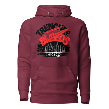 Beesmoove trenches bleeds Unisex Hoodie - Beesmoove