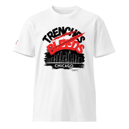 Beesmoove trenches bleeds Unisex premium t-shirt - Beesmoove