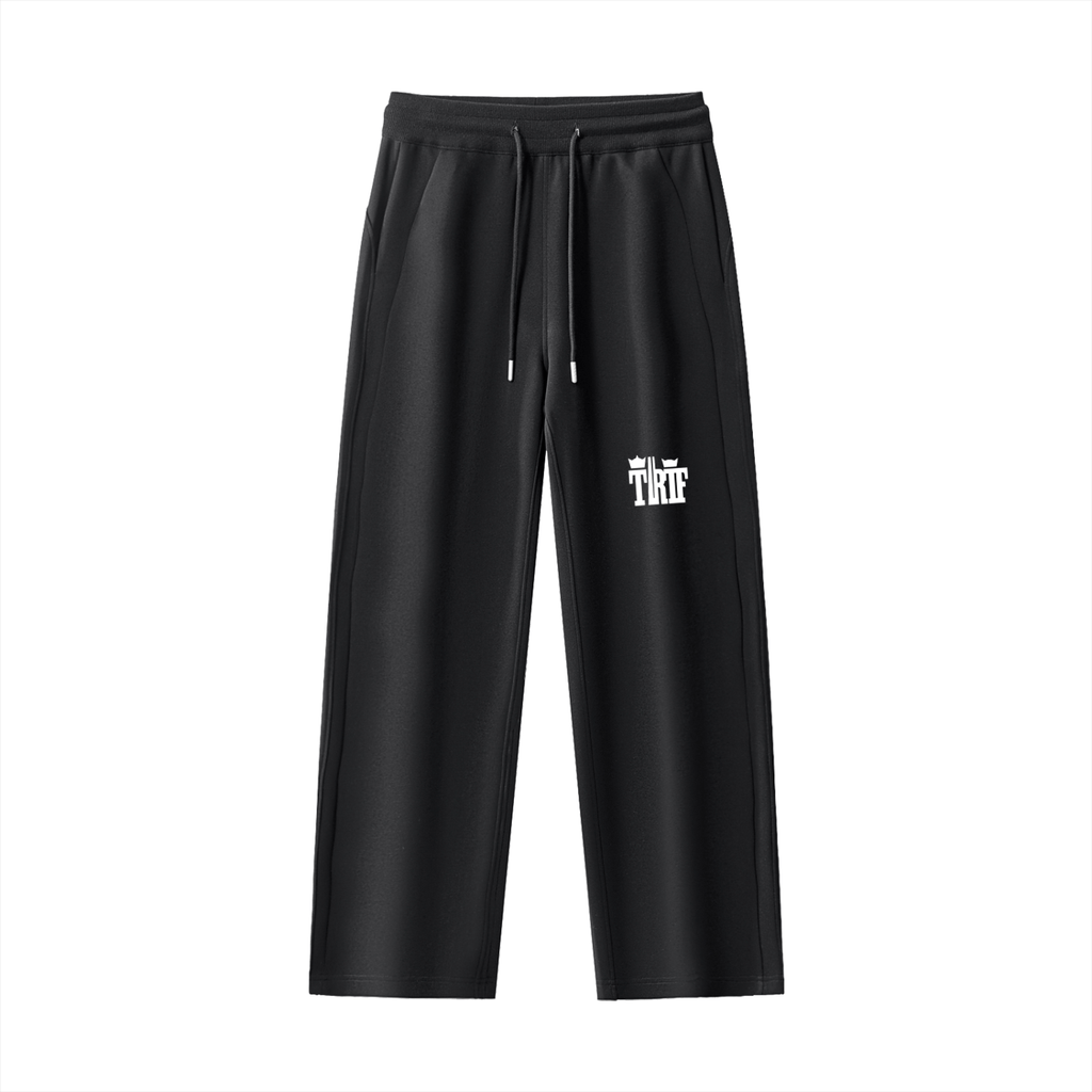 BEESMOOVE T.R.T.F Essential Drawstring Straight - Leg Sweatpants - Beesmoove