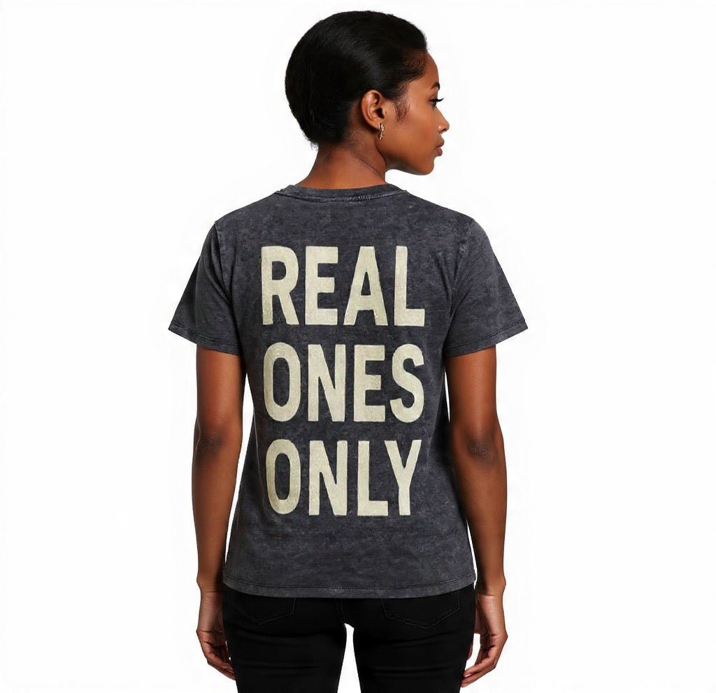 BEESMOOVE T.R.T.F Vintage Wash Drop Shoulder T-shirt - Beesmoove