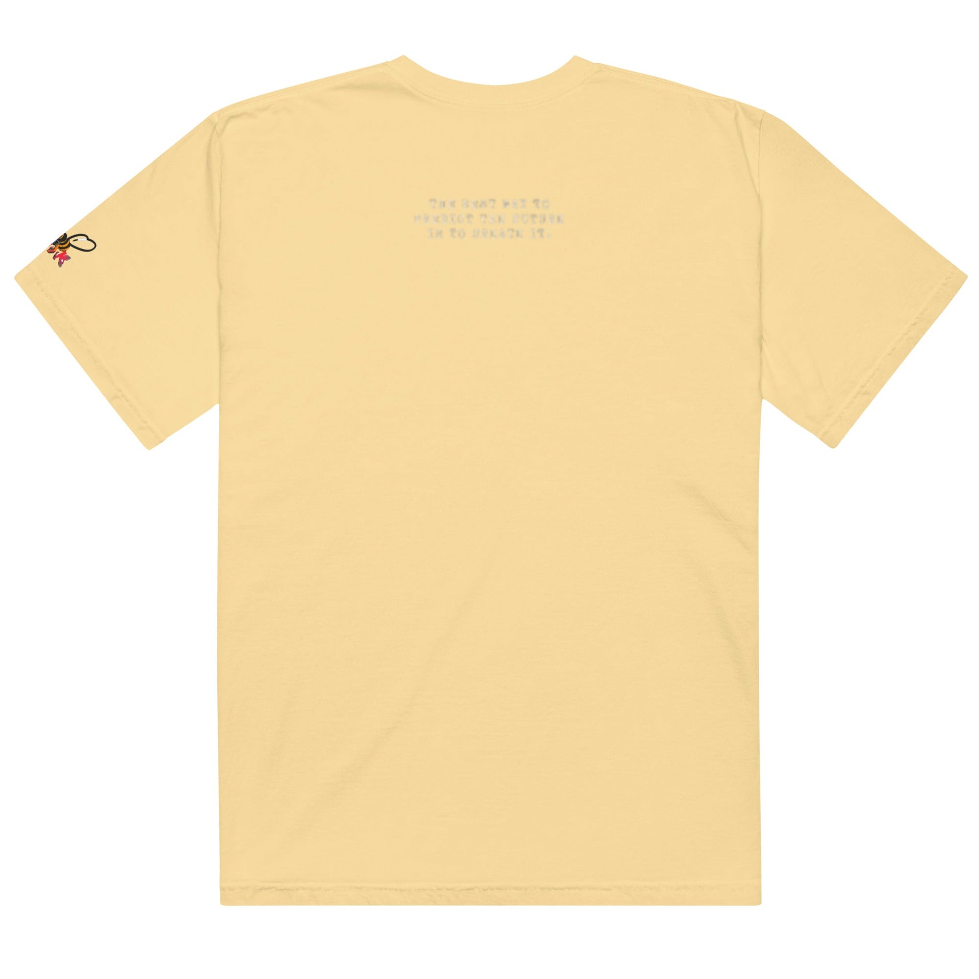 Beesmoove true humility Unisex garment - dyed heavyweight t-shirt - Beesmoove