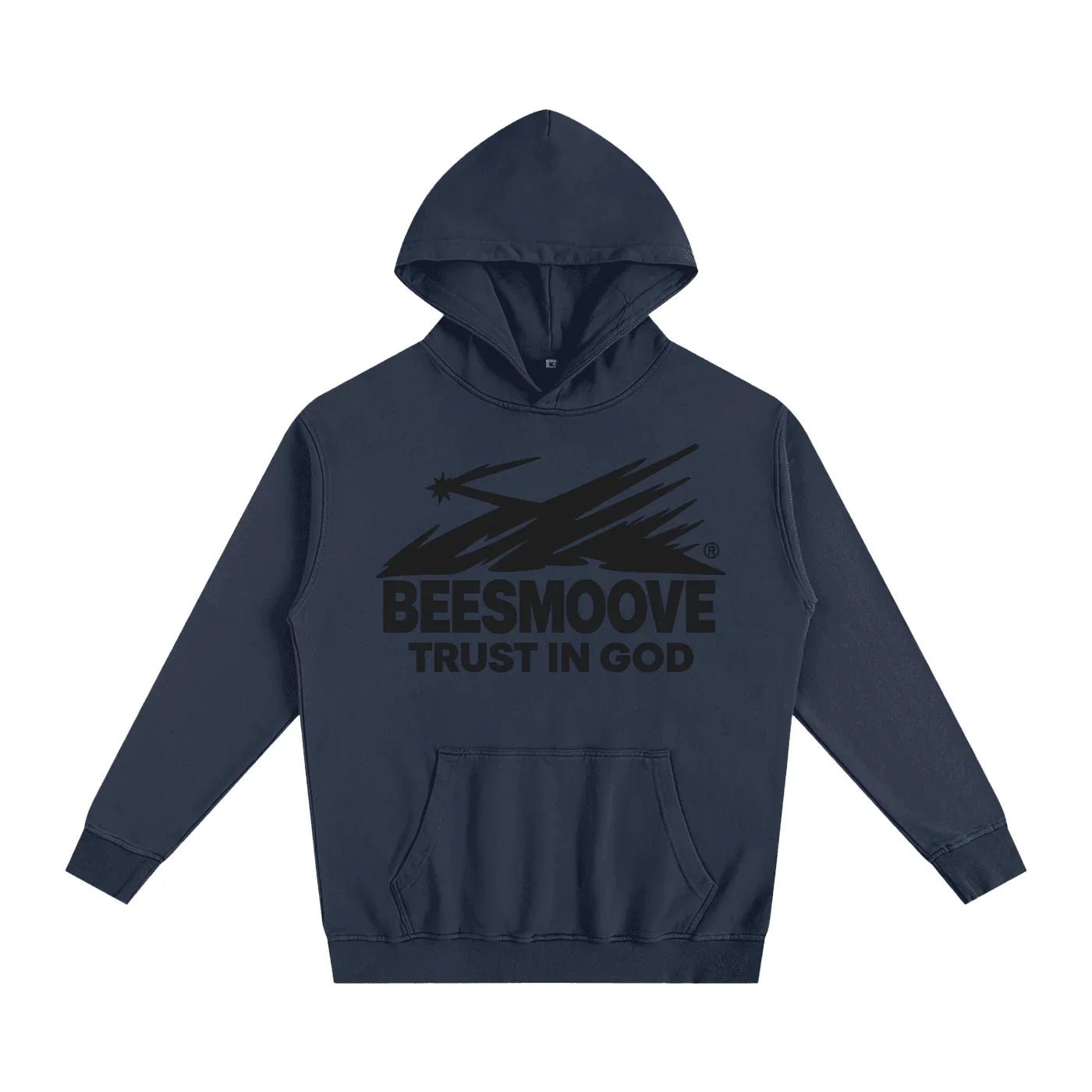 BEESMOOVE Trust In God Oversized Hoodie - Beesmoove