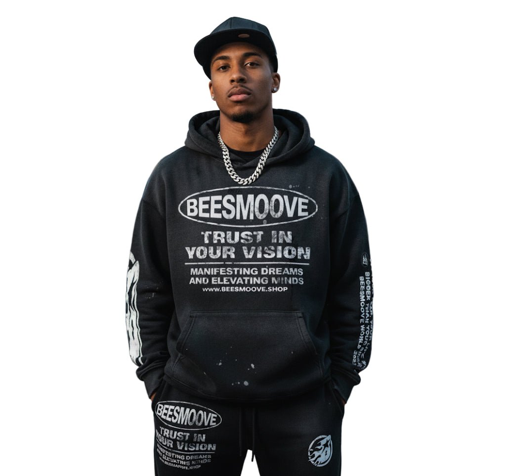 BEESMOOVE Trust in your Vision Manifest Mode Hoodie - Beesmoove