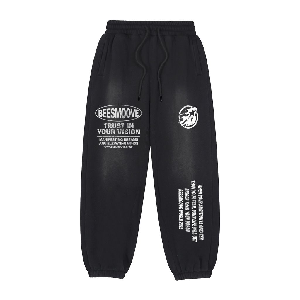 BEESMOOVE Trust in your vision Manifest Mode Jogger Sweatpants - Beesmoove
