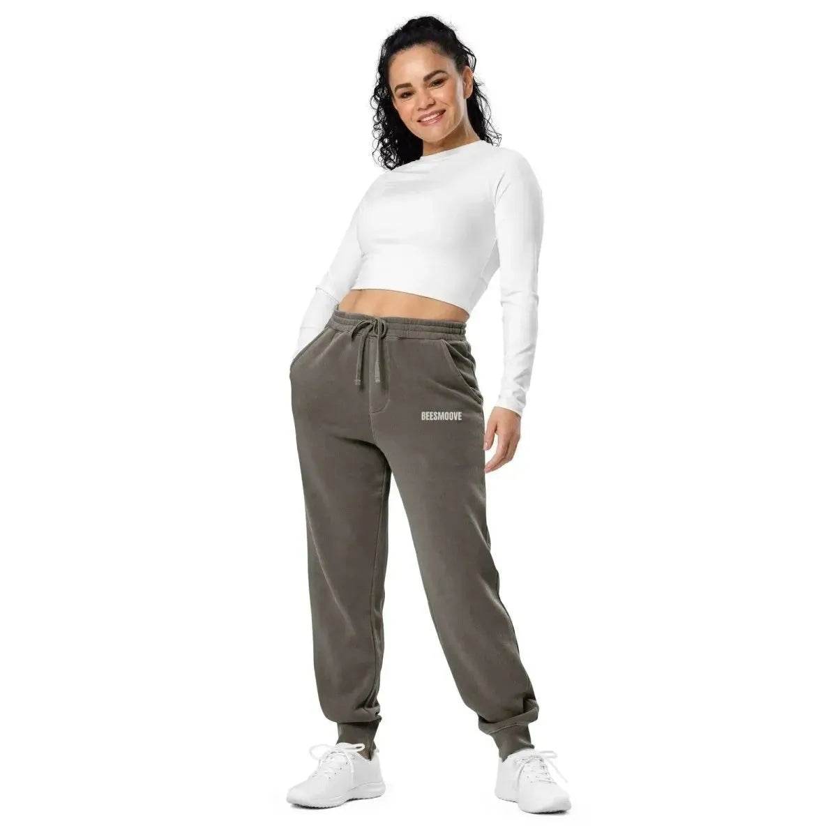Beesmoove Unisex pigment - dyed sweatpants - Beesmoove