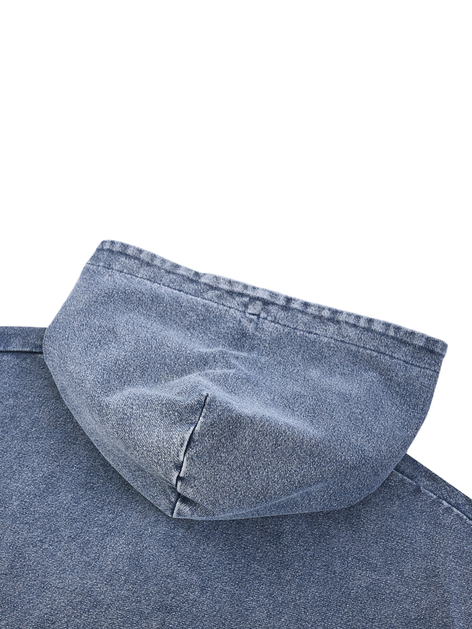 BEESMOOVE Urban Current Wash Oversized Zip - Up Hoodie - Beesmoove