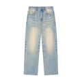 BEESMOOVE v1 Sun Fade Raw Hem Denim Jeans - Beesmoove