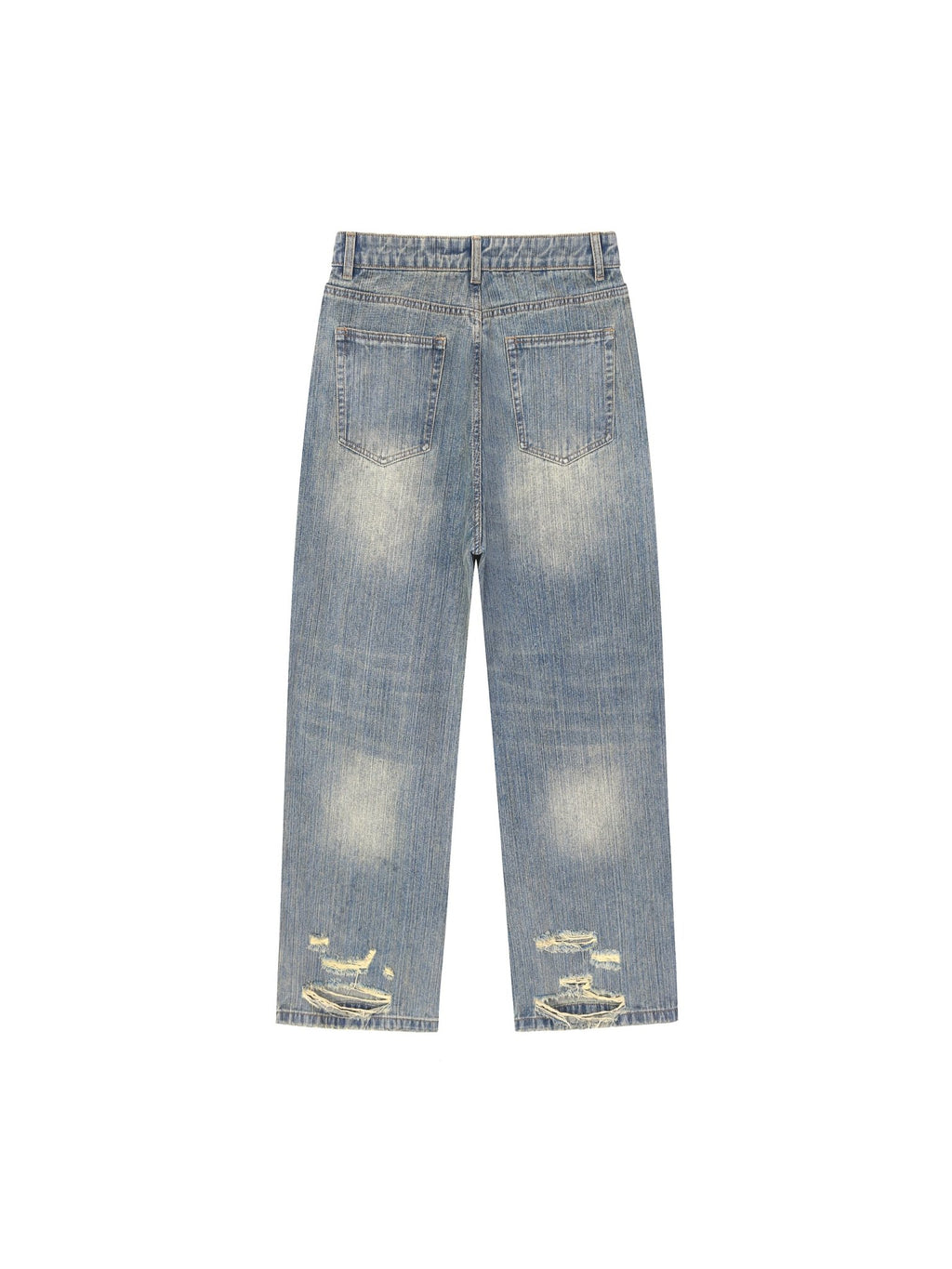 BEESMOOVE Vintage Wash Denim Jeans - Beesmoove