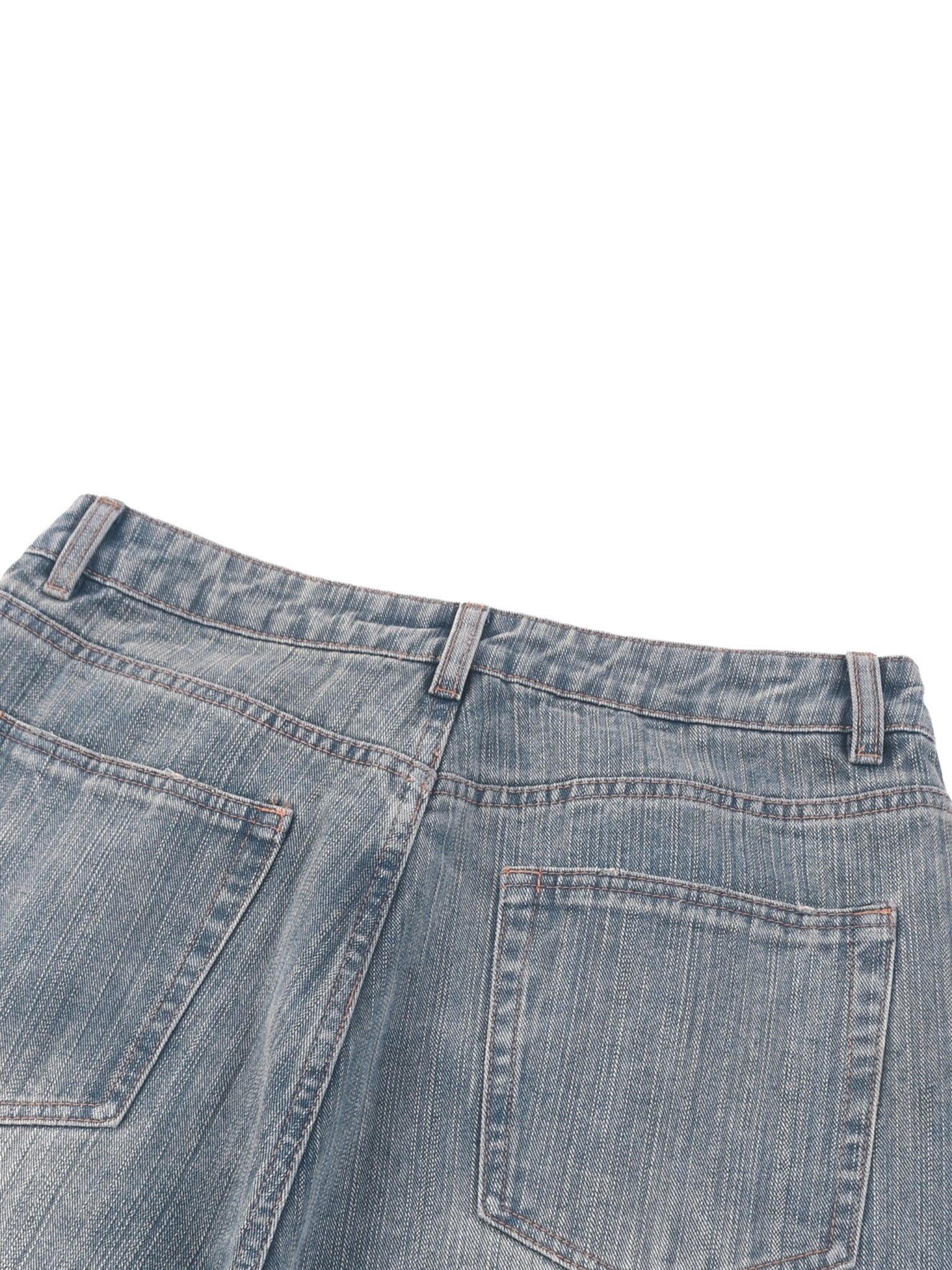 BEESMOOVE Vintage Wash Denim Jeans - Beesmoove