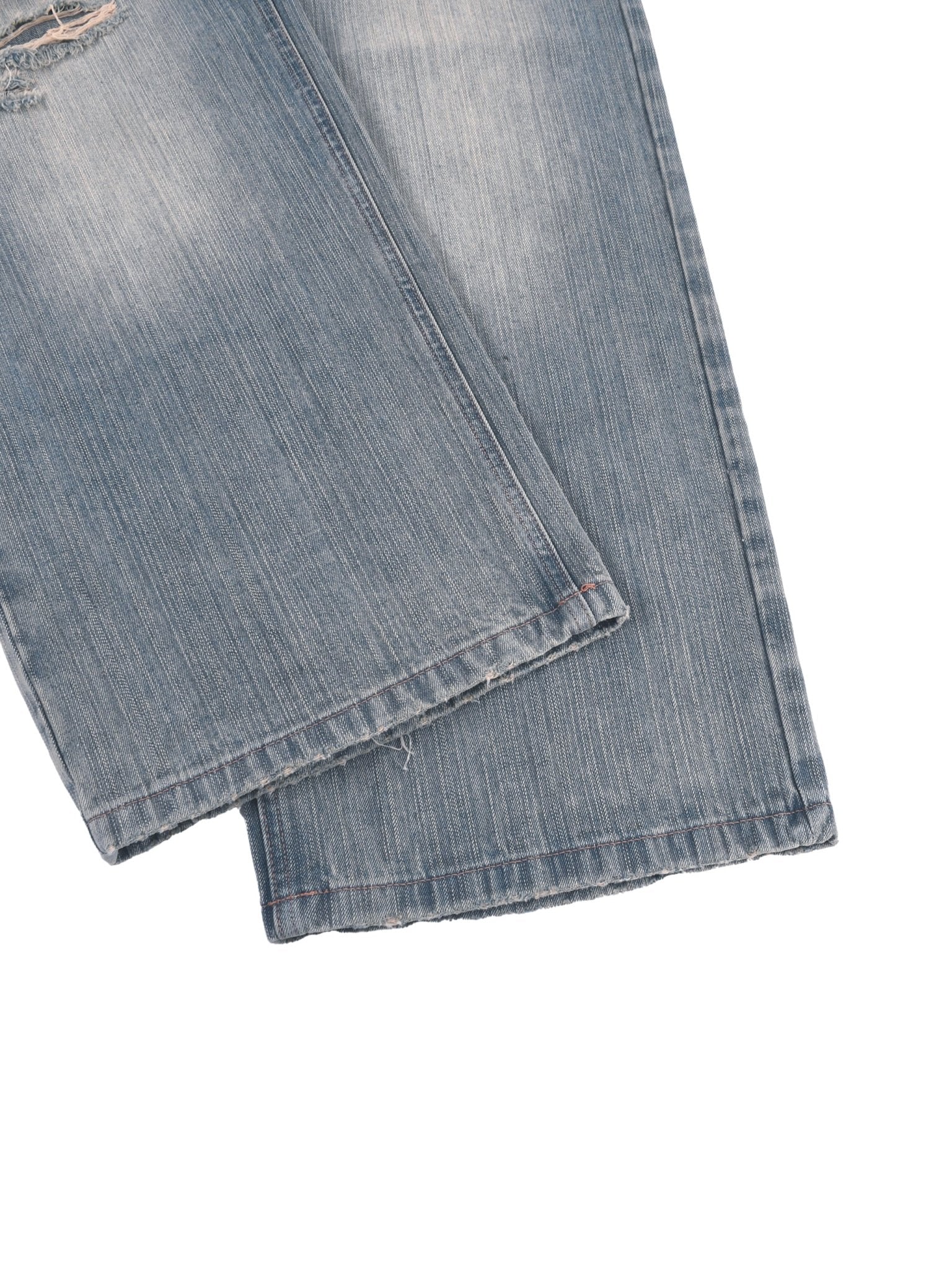 BEESMOOVE Vintage Wash Denim Jeans - Beesmoove