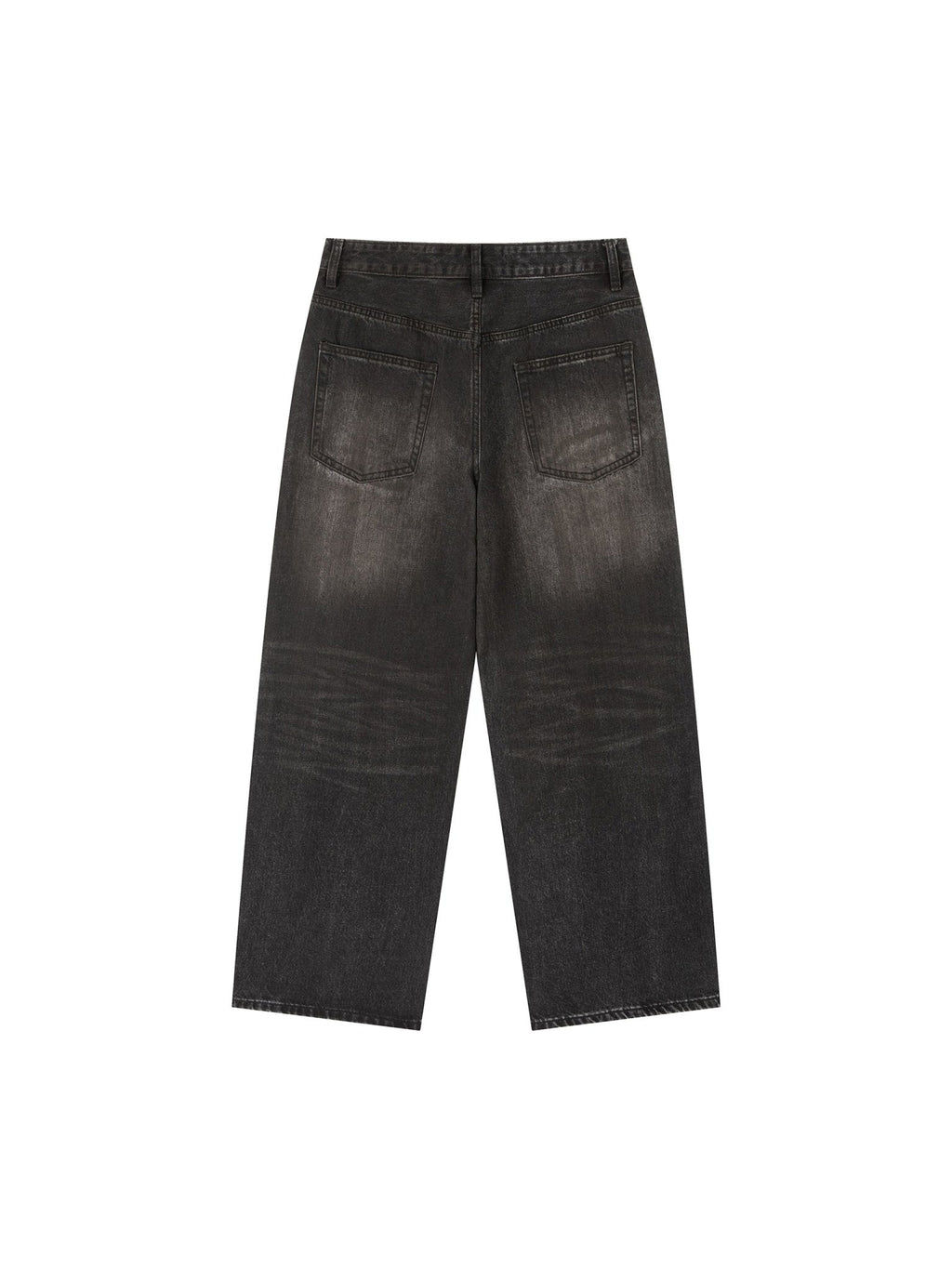 BEESMOOVE Vintage Wash Heavyweight Denim Jeans - Beesmoove