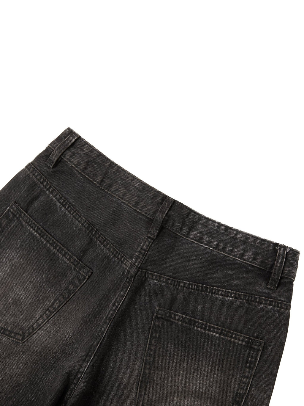 BEESMOOVE Vintage Wash Heavyweight Denim Jeans - Beesmoove