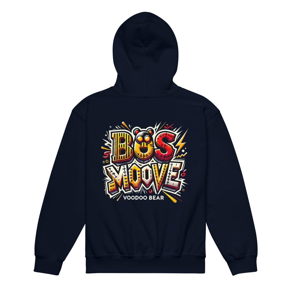 Beesmoove voodoo bear Youth heavy blend hoodie - Beesmoove