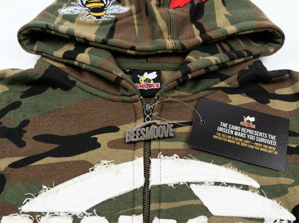 BEESMOOVE Warzone Drip Hoodie Limited edition - Beesmoove