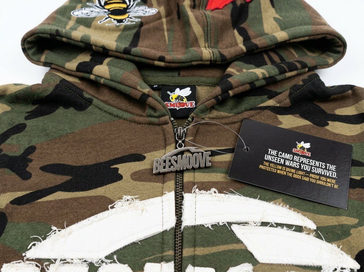 BEESMOOVE Warzone Drip Hoodie Limited edition - Beesmoove