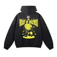 Beesmoove Weight Of Greatness Fleece Hoodie - Beesmoove