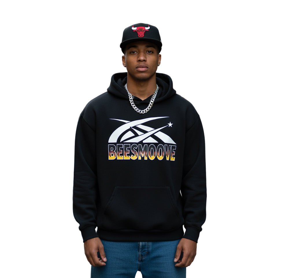 BEESMOOVE White Hotwire Heavyweight Hoodie - Beesmoove