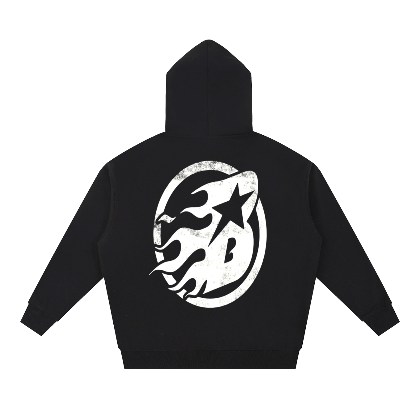 BEESMOOVE White Hotwire Heavyweight Hoodie - Beesmoove