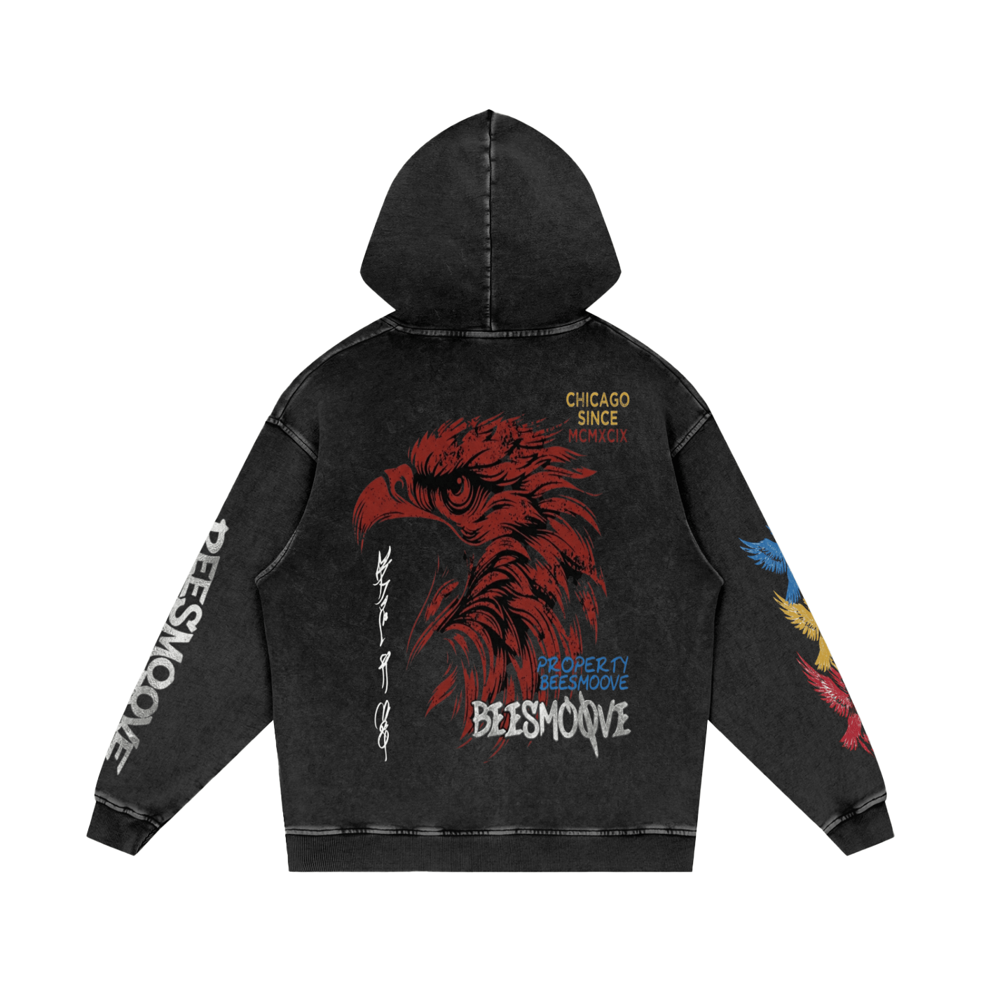 BEESMOOVE “Windy City Reign” Hoodie - Beesmoove