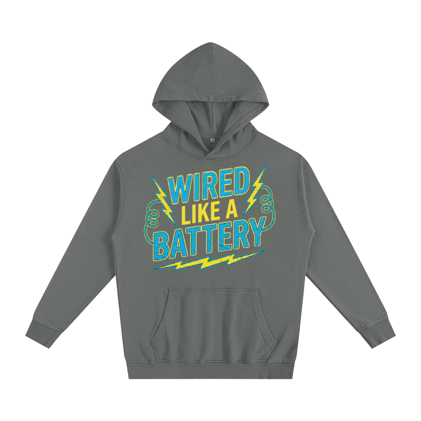 BEESMOOVE Wired Like a Battery Hoodie - Beesmoove