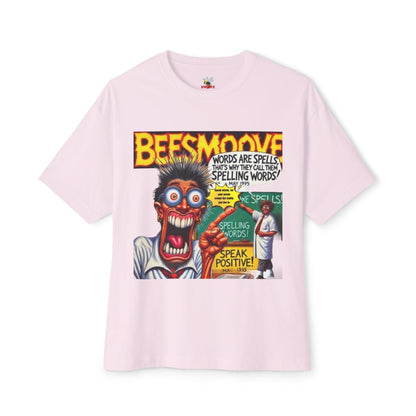 Beesmoove words are spells magazine Oversized Boxy Tee - Beesmoove