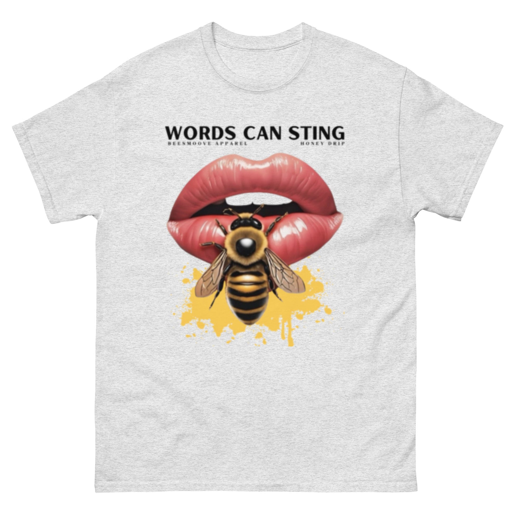 Beesmoove words can sting classic tee - Beesmoove