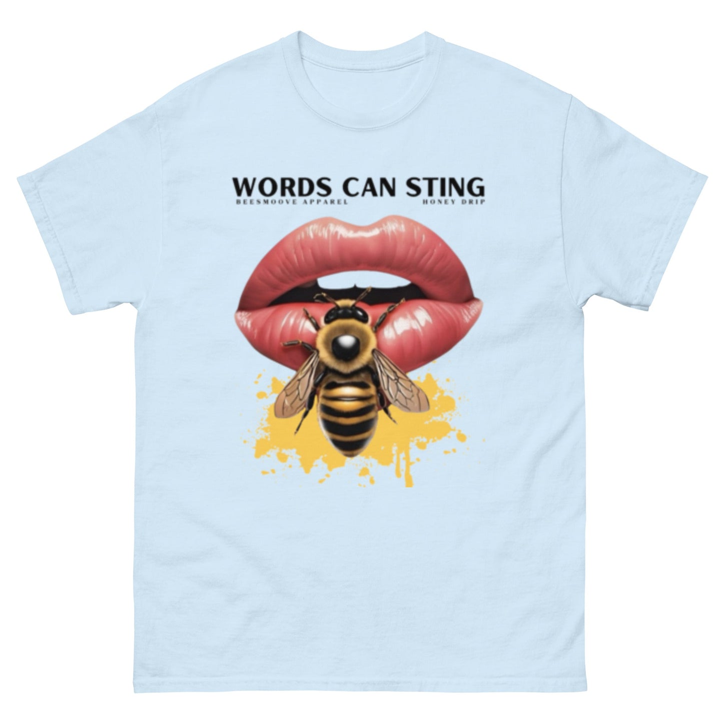 Beesmoove words can sting classic tee - Beesmoove