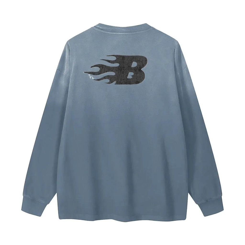 Beesmoove World Tour Vintage Long Sleeve Tee - Beesmoove