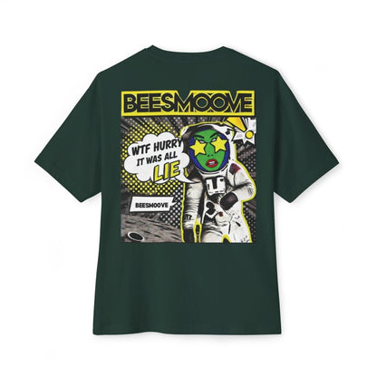 Beesmoove w.t.f it was a lie Oversized Boxy Tee - Beesmoove