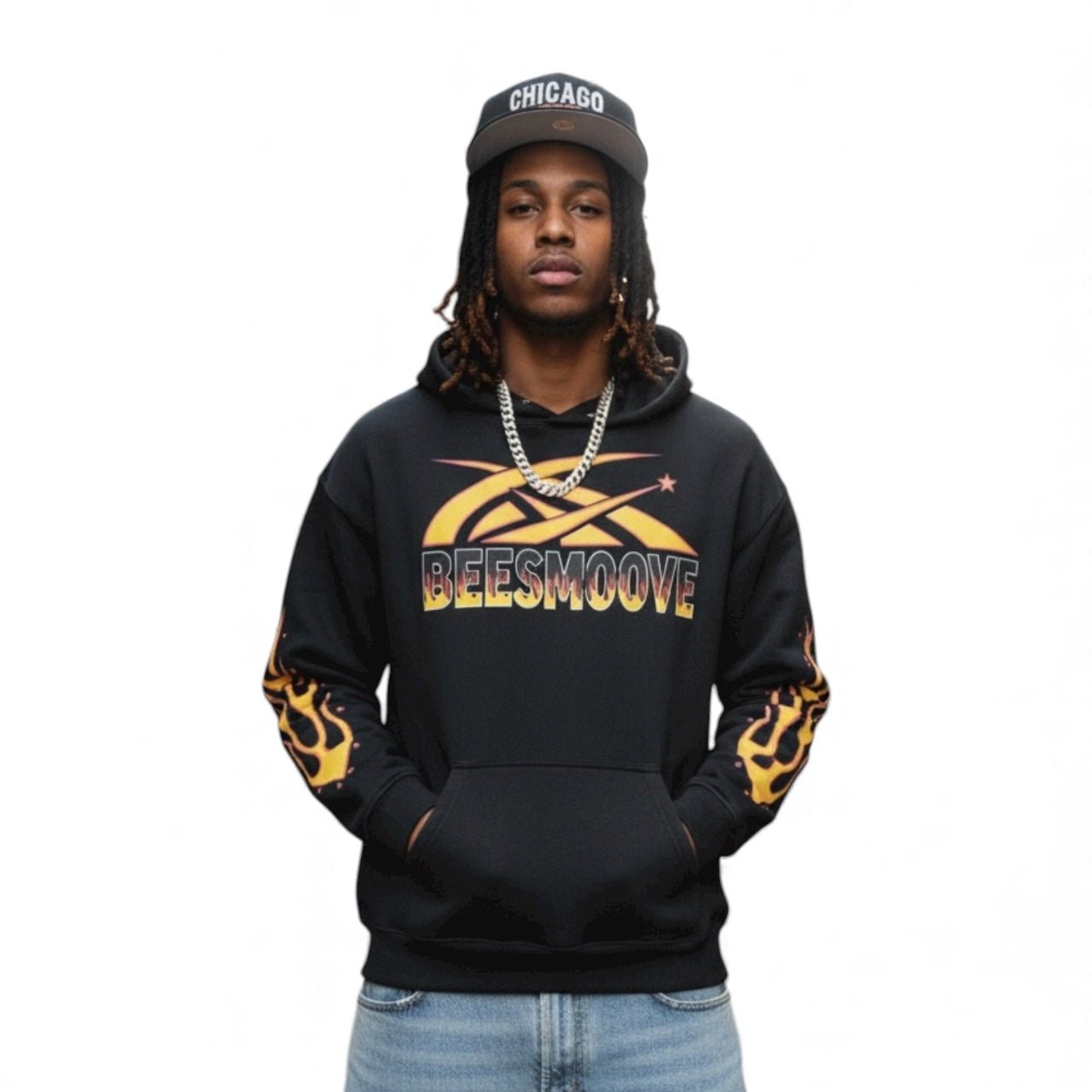BEESMOOVE Yellow Hotwire Hoodie - Beesmoove