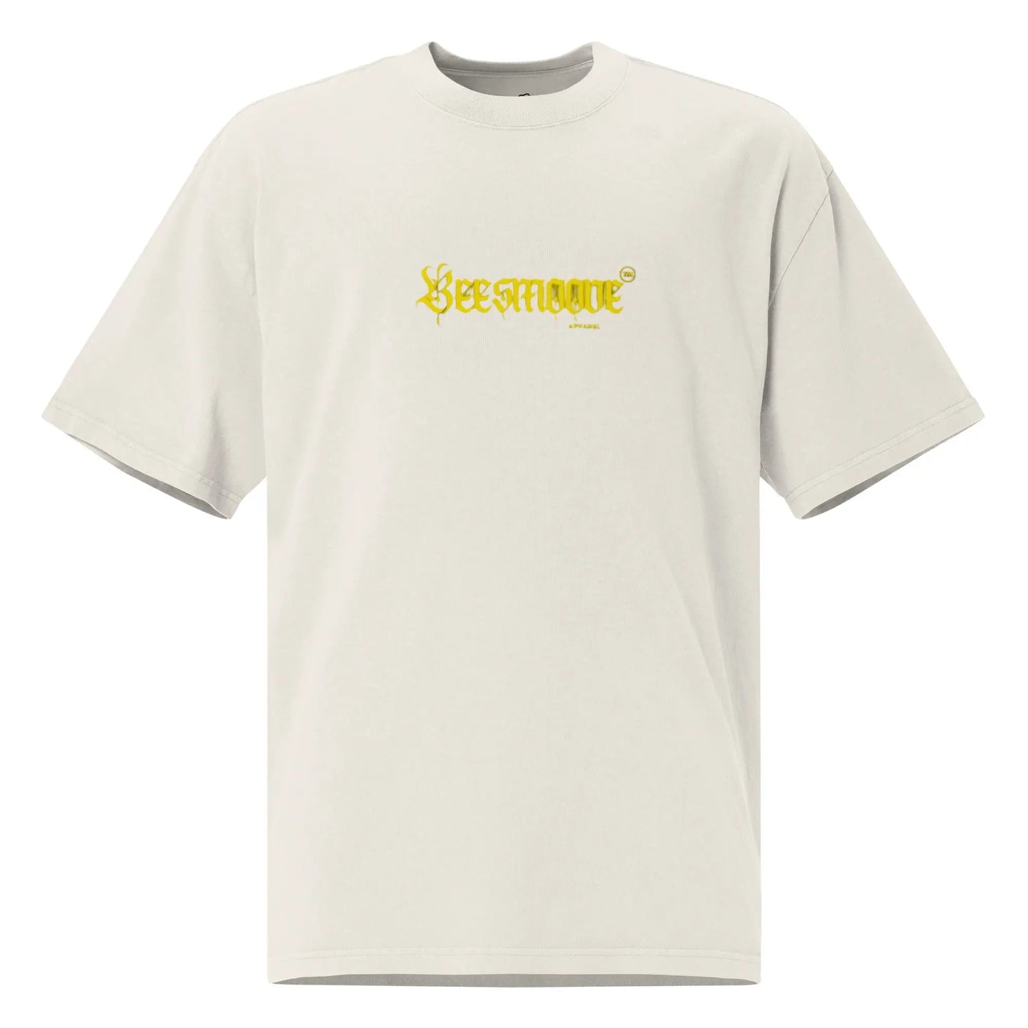 Beesmoove yellow Oversized faded t-shirt - Beesmoove