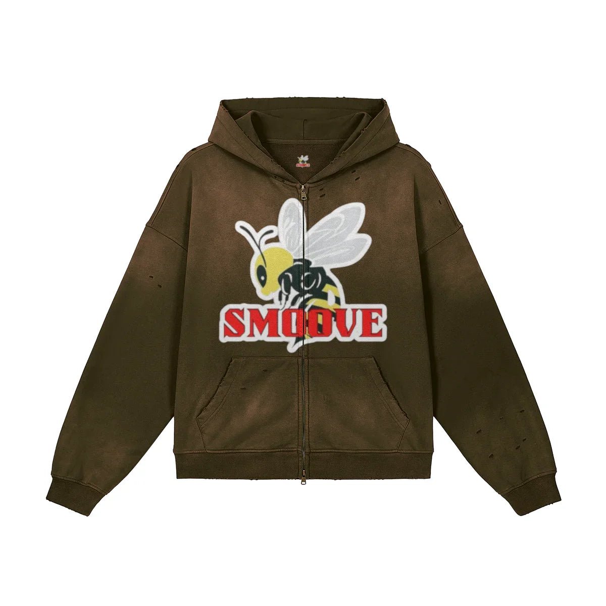 BEESMOOVE Zip - Up LOGO Hoodie - Beesmoove