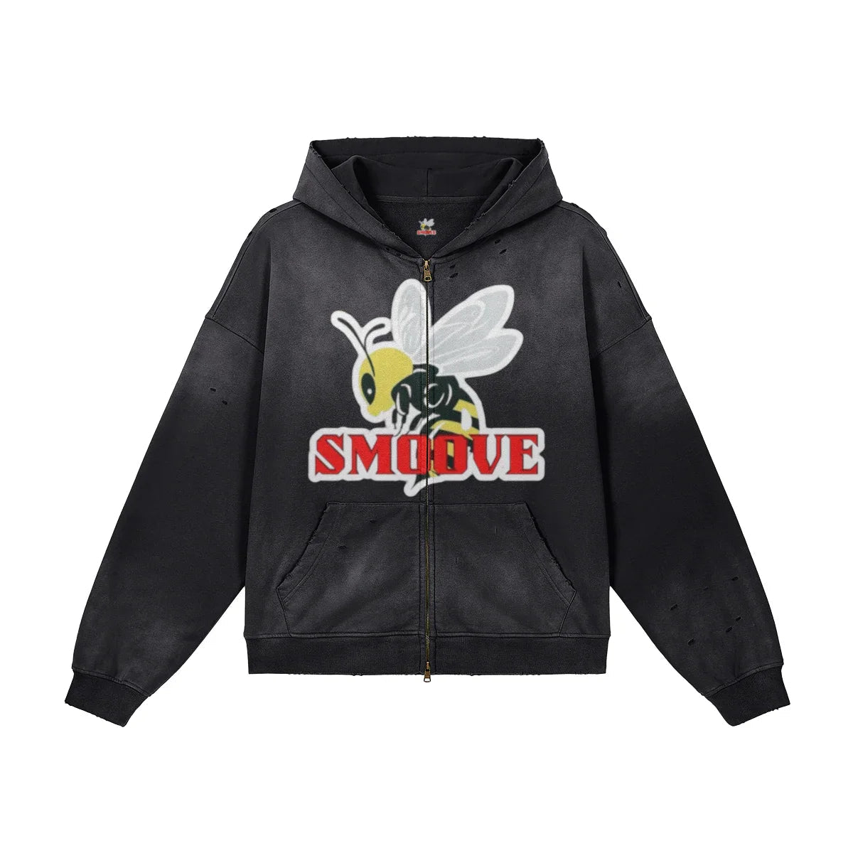 BEESMOOVE Zip - Up LOGO Hoodie - Beesmoove