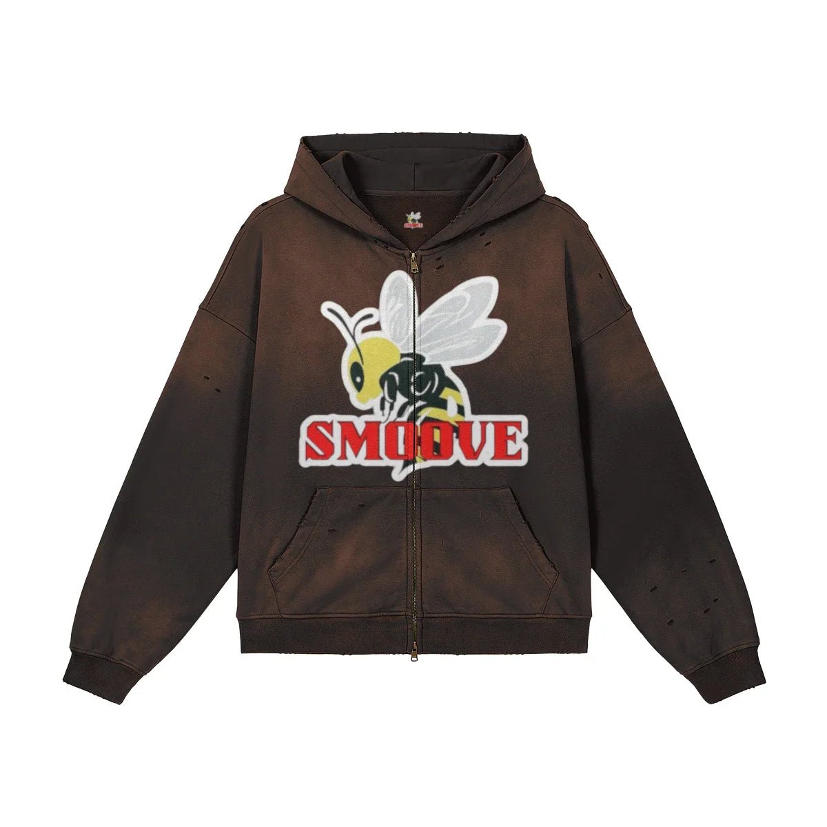BEESMOOVE Zip - Up LOGO Hoodie - Beesmoove
